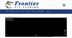 Desktop Screenshot of frontierflyfishing.co.za